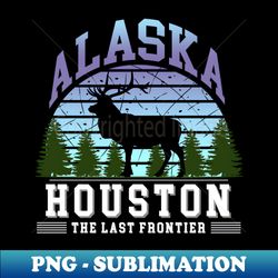 Houston Alaska - Stylish Sublimation Digital Download - Capture Imagination with Every Detail