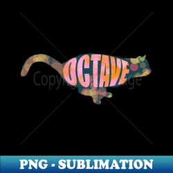 Octave Cat - Elegant Sublimation PNG Download - Capture Imagination with Every Detail