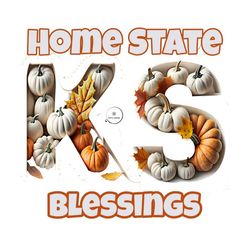 Home State png, Kansas png, Kansas Fall png, Kansas Thanksgiving png, Kansas Blessing png