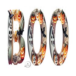 Boo PNG, Halloween PNG, Spider Web png, Ghost png, Witch png, PNG