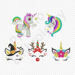 UNICORN, Unicorn Embroidery Designs, Unicorn Machine Embroidery Patterns, Unicorn Head Embroidery  Designs, Embroidered