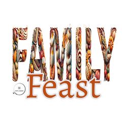 Family PNG, Family Feast png, Thanksgiving png, Holiday png