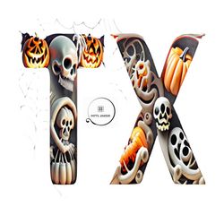 Texas Halloween png, Texas png, TX png, State of Texas png, PNG