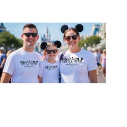Funny Disney Shirts, Mickey Mouse Outfit, Disney World Shirt, Gift for Kids, Toddler T Shirts, Matching Friends TShirts,