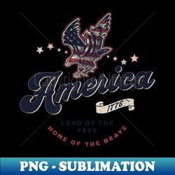 America - High-Quality PNG Sublimation Download - Transform Your Sublimation Creations