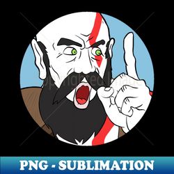 Legend of Zelda God of War - High-Quality PNG Sublimation Download - Transform Your Sublimation Creations