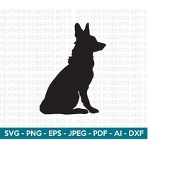 German Shepherd SVG, Dog Silhouette Svg, Playful Dog Svg, Dog Breed Svg, Dog Svg, Dog Clipart Svg, Dog Lover Svg, Cut Fi