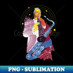 Coltranes jazz galaxy - Digital Sublimation Download File - Perfect for Sublimation Art