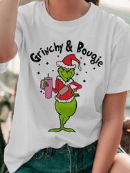 Grinchy and Bougie Christmas Shirt