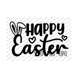 Happy Easter SVG, Digital Cut file, Sublimation Instant Download svg png jpg