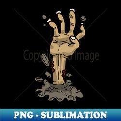 Zombie hand - Elegant Sublimation PNG Download - Bold & Eye-catching