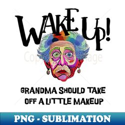Funny Grandma - System of a Down Parody - Exclusive PNG Sublimation Download - Instantly Transform Your Sublimation Projects