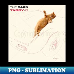 TABBY-O - Modern Sublimation PNG File - Stunning Sublimation Graphics