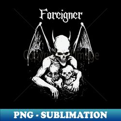 Dreams Unveiled Foreigner - Instant PNG Sublimation Download - Perfect for Sublimation Mastery