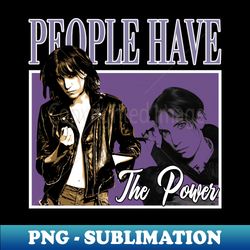 Punk Priestess Patti Smiths Defiant Persona - Instant Sublimation Digital Download - Unleash Your Creativity