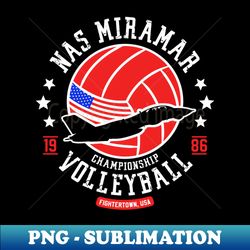 Miramar Volleyball Championship - Creative Sublimation PNG Download - Vibrant and Eye-Catching Typography