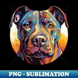 Pitbull - Stylish Sublimation Digital Download - Unleash Your Inner Rebellion