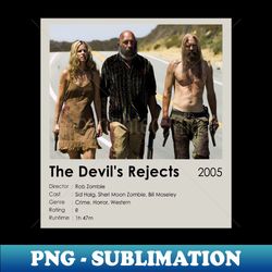 Devils Reject Best Movie Scene - Signature Sublimation PNG File - Create with Confidence