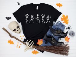 Skeleton Dancing Shirt Png, Halloween Funny Shirt Png, Happy Halloween Shirt Png, Halloween Witches, Halloween Party Shi