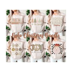 Christmas Png, Boho Christmas Trees Svg Png, Whimsical Christmas Png, Boho Png, Png For Shirt, Png File For Sublimation, Png File