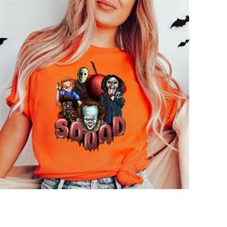 Horror Squad Shirt, Horror Movies Lover Shirt, Halloween Horror Shirt, Halloween Party Shirt, Funny Halloween Gift, Hall