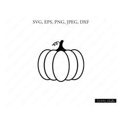 Halloween Pumpkin SVG, Thanksgiving Pumpkin Svg, Pumpkin Svg, Thanksgiving Svg, Halloween Svg, Cricut, Silhouette Cut Fi