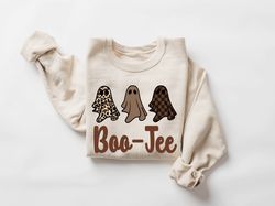 Boo-Jee Ghosts Halloween Shirt Png, Spooky Halloween T, Cool Halloween Party T, Ghost Tee, Funny Halloween TShirt Png, C