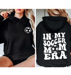 In My Soccer Mom Era Sweatshirt, Soccer Mom Era Shirt, Funny Soccer Mom Shirt