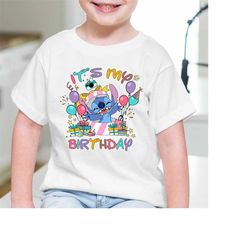 It's My Birthday Shirt, Stitch Shirt, Stitch Party Shirt, Disney Shirt, Disney Birthday Party, Stitch Birthday Shirt, Bi