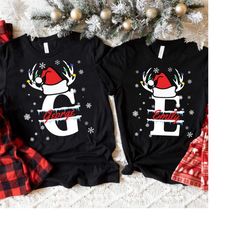 Family Christmas Shirt, Personalized Christmas Family T-Shirt, Custom Christmas Shirt With Name, Christmas Gift, Custom