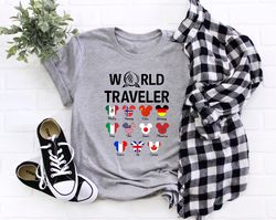 World Traveler Shirt Png, World Traveler Family Trip T-Shirt Png, Gift for traveler,