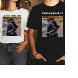 custom couple tshirt - custom photo t shirt - personalized shirt - customized tee shirt - custom design shirts - persona