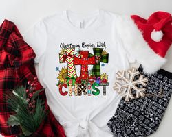 Christmas Gifts, Merry Christmas Shirt Png, Leopard Christmas Shirt Png For Women, Religious Christmas T-Shirt Png, Cros