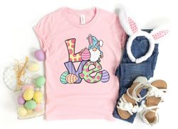 Easter Love Shirt Png,Easter Gnome Shirt Png,Easter Love Gnome Shirt Png,Easter Matching Shirt Png,Easter Bunny Shirt Pn