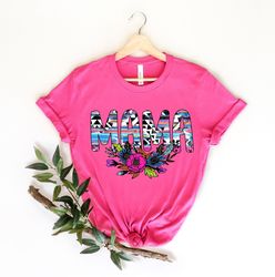 Mama Shirt Png, Shirt Png for MoM, Floral Shirt Png, Mothers Day Shirt Png, Floral Mama Shirt Png, Cute Mom Tee, Pastel