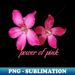 power of pink - Vintage Sublimation PNG Download - Defying the Norms