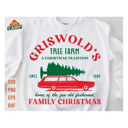 Griswolds Tree Farm Svg, Christmas Tree Svg, National Lampoon Svg, Christmas Vacation Svg, Griswold's Family Christmas T