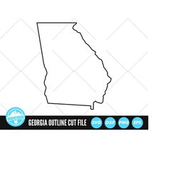 Georgia Outline SVG Files | Georgia Cut Files | United States of America Vector Files | Georgia Vector | Georgia Map Cli