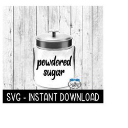 Pantry Labels SVG, Farmhouse Canister Jars SVG Files, Glass Jar SVG Instant Download, Cricut Cut Files, Silhouette Cut Files, Download