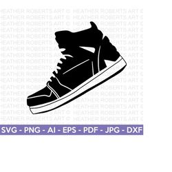 Sneakers SVG, Shoes SVG, Sneakers Silhouette, Sneakers Clipart, Shoes Clipart,  Fashion svg, Style Svg, Cricut Cut File,
