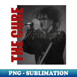 The Cure  The Cure Retro Aesthetic Fan Art  80s - Unique Sublimation PNG Download - Create with Confidence
