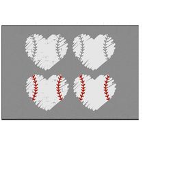 Baseball Grunge Heart SVG, Softball Heart svg,  Distressed heart, Grunge heart Baseball, Cut File,  svg , dxf, eps, png,