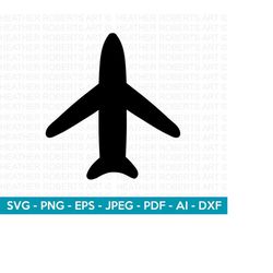 Airplane Silhouette SVG, Travel SVG, Vacation SVG, Airplane svg, Plane svg, Family Trip svg, Instant Download,Cut File for Cricut,Silhouette