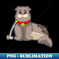 Seal Collar Chain - Decorative Sublimation PNG File - Unleash Your Creativity