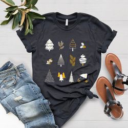Christmas Tree Shirt PNG, Christmas T-Shirt PNG, Holiday Shirt PNG, Screen Print Shirt PNG, Christmas Shirt PNGs for Wom