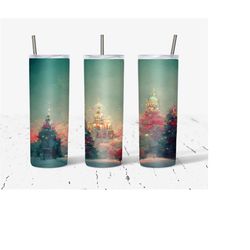 20 oz christmas skinny tumbler wrap 1, christmas wrap, straight template, tapered, sublimation graphics, digital download, instant download