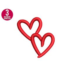 Mini hearts embroidery design, Mini Heart shape, Love, Valentines day Machine embroidery file, Digital download