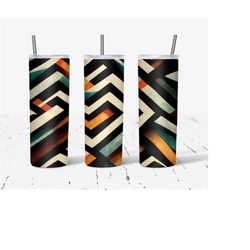 20 Oz Skinny Tumbler Wrap, Abstract Tumbler Wrap, Straight Template, Tapered, Sublimation Graphics, Digital Download, Instant Download