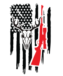 Deer Hunter US Flag SVG, Deer Antler svg, Deer Skull svg, Hunting svg, Deer US Flag svg, Cut Files, Cricut, Silhouette