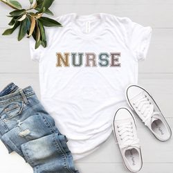 Retro Nurse Shirt PNG, Registered Nurse Tee, Nursing School Graduation Tee, Nurse Life Shirt PNG, Gift For Nurse, Nurse